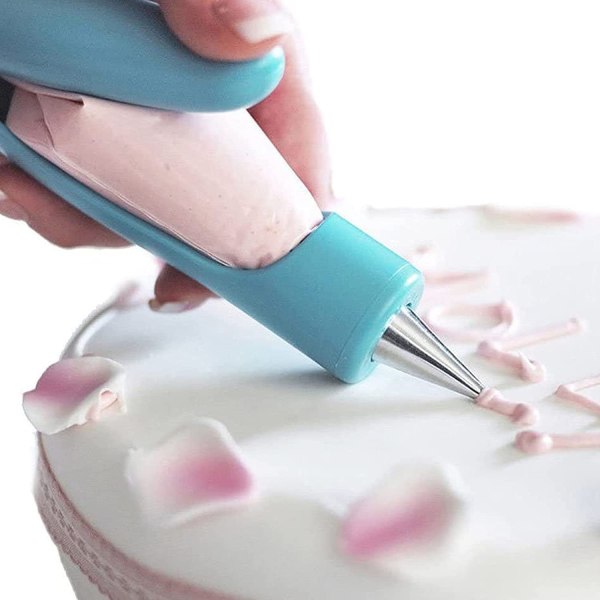 Monteringspistol 7 delar set tårta montering penna extrudering gu