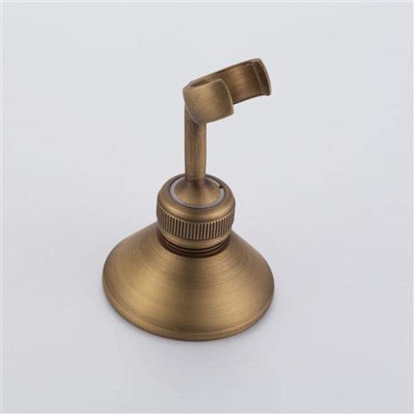 Dusjhodeholder, bronse retro dusjhodeholder (farge: bronse)