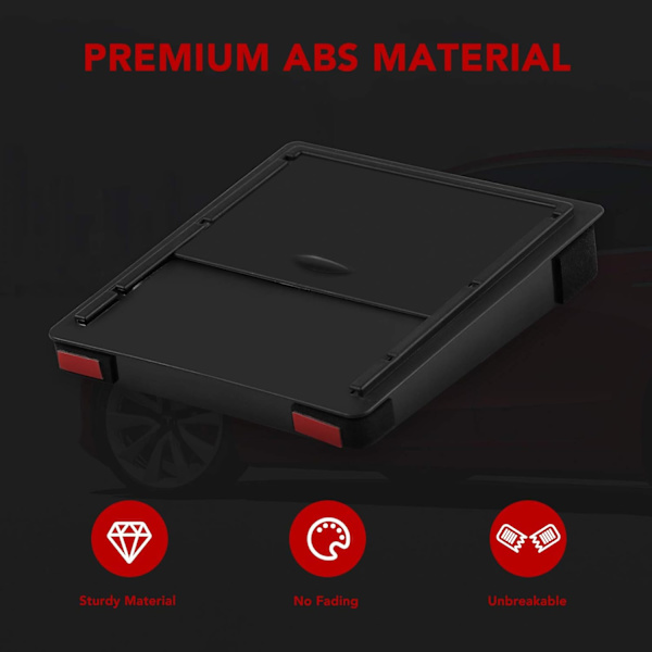 Tesla Model 3 Model Y Midterkonsoll Organizer Armlæn Skjult Opbevaring
