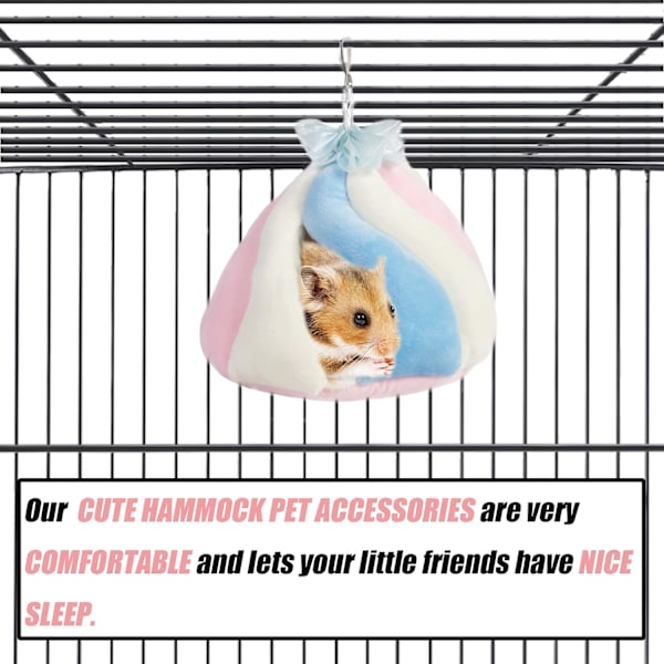 Hamster varm seng, liten dyre Hamster bomulls sove rede Plysj