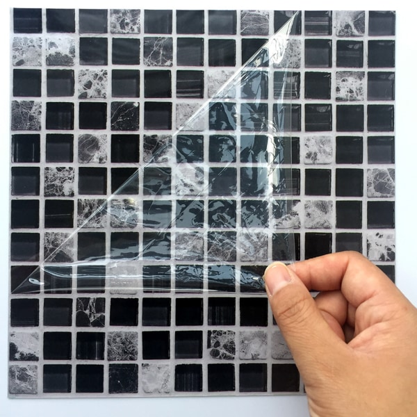 10 st 20*20 cm/7,87*7,87" kreativ flerfärgad mosaikplattor