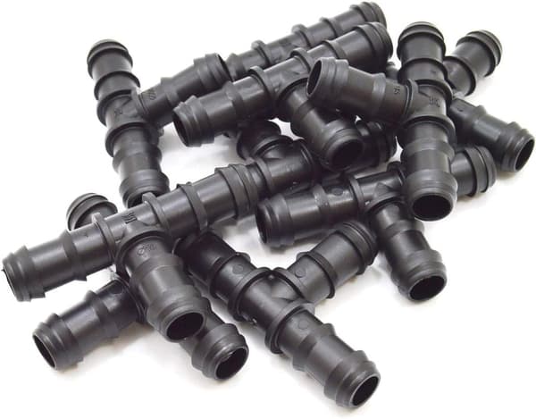 Slangkopplingar för 20 mm bevattningssystem (T-koppling) DXGHC