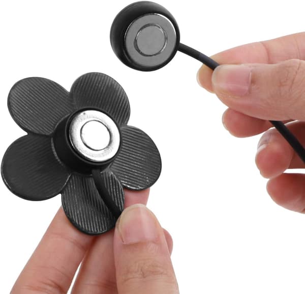 2 stk. Magnetiske Gardinbindere Magnetisk Gardinbindere Smuk