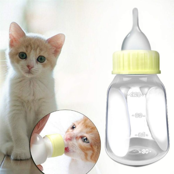 120ML Amningsflaska för Valp, Husdjur, Resa, Liten Hund, Katt, Valp