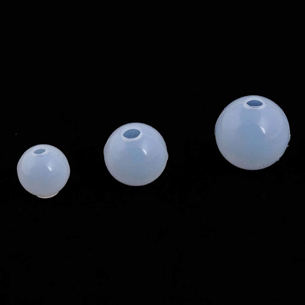 9 kpl pyöreitä silikonimuotteja korujen valmistukseen ja käsitöihin, 20 mm, 2