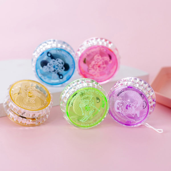 10 stk/sett Barn Yo-yo Lysende Ny Led Blinkende Ball Party Ga