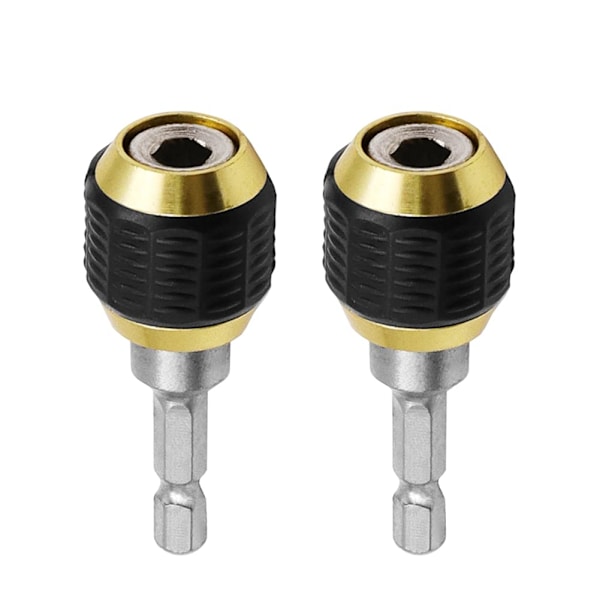 2-pack 6,35 mm Hexskaft Borrbit Förlängning för Elektrisk Borr -