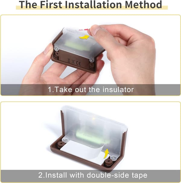 12 Pakk Vanntette Solcellelamper for Dekk, Trapper, Gjerde, Hage, Patio