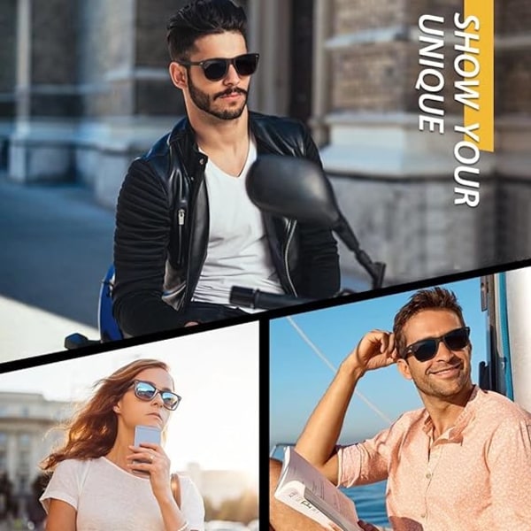 Polariserade solglasögon för män kvinnor Klassiska anti-UV körglasögon
