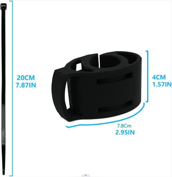 Pyörän ohjaustangon kiinnike Garmin Foretrex Sport -kelloille