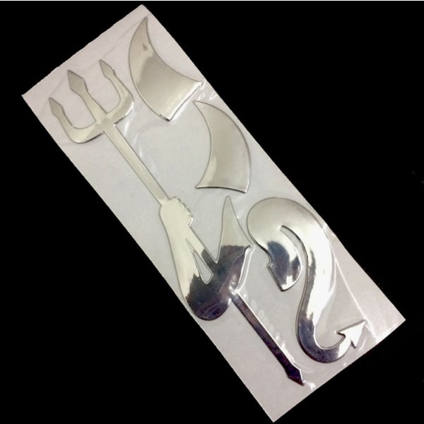 2 stk 3D Bilsticker Imp Bilsticker Personlig Bilsticker Vand