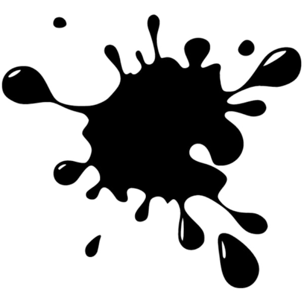 Roliga Bilstickers Vernice Macchia Divertente Paint Stain Motorcy