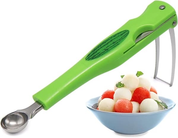 3 i 1 Vandmelonsskærer, Vandmelonfrugtkutter, Multifunktionel
