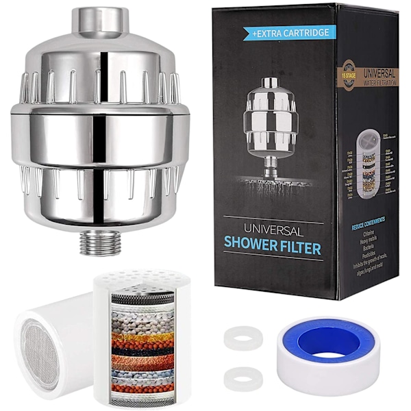 Farveboks 10-15 lag 17 lag brusevandspurifier bruser