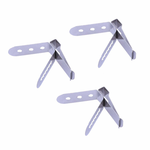 Set med 4 BBQ-sondhållare, Kötttermometer, Termometer och Gryta