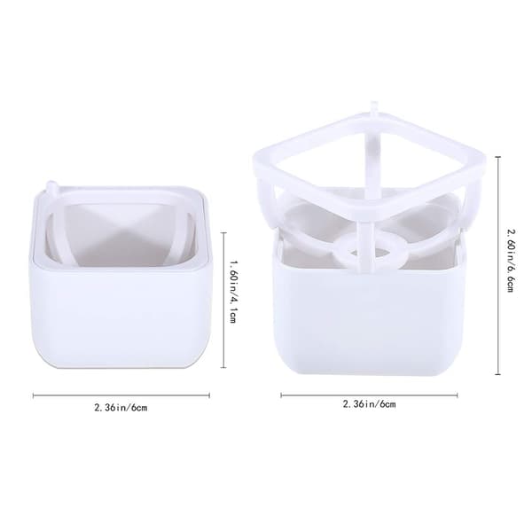 Makeup Sponge Blender Holder Rejsetaske til Opbevaring af Svampe Tørring DXGHC