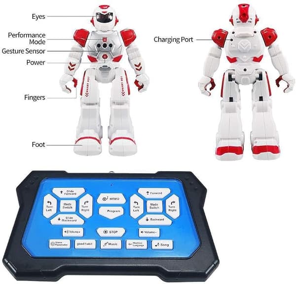 Intelligent Gesture Sensor Programmerbar RC robot leketøy, Infrarød