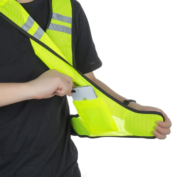 3-pack Reflexväst och Armband, Hög Synlighet Justerbar DXGHC
