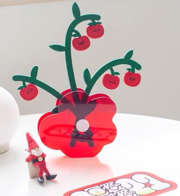 Blomvas, Liten Bukett Hållare, Akryl Vas, Klar Vas, Con
