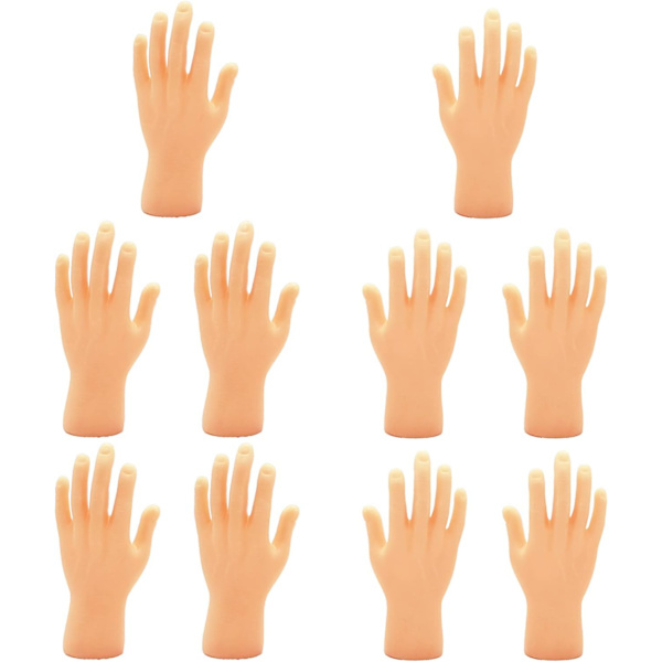 Fingerdockor Mini Finger Mini Finger Mini Finger Tok 10-pack