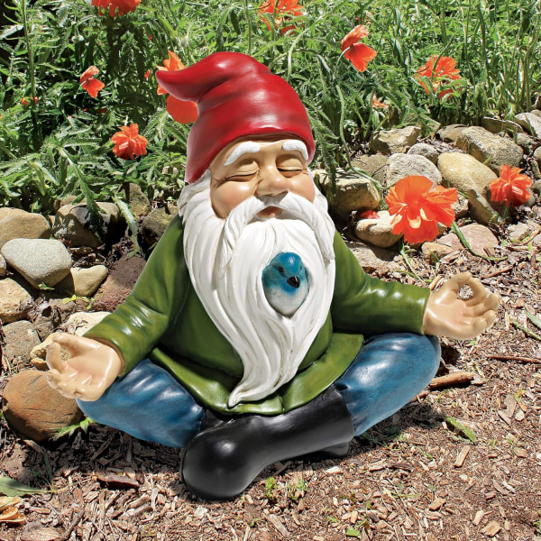 Dewenwils Zen Garden Design Staty, 20,25 cm, polyresin, full DXGHC