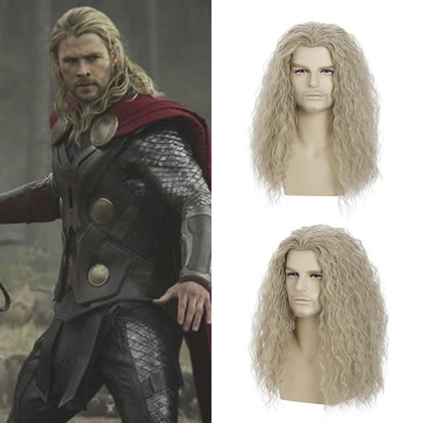 1 kpl Anime Play Revenge Alliance Thor Cosplay Anime Peruukki