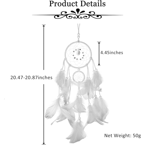 Fjäderdrömfångare Skal Drömfångare Fina Ornament Färgglada