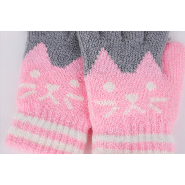 Vantar Vinter Höst Varma Hel Finger Stickade Utomhus Mi DXGHC