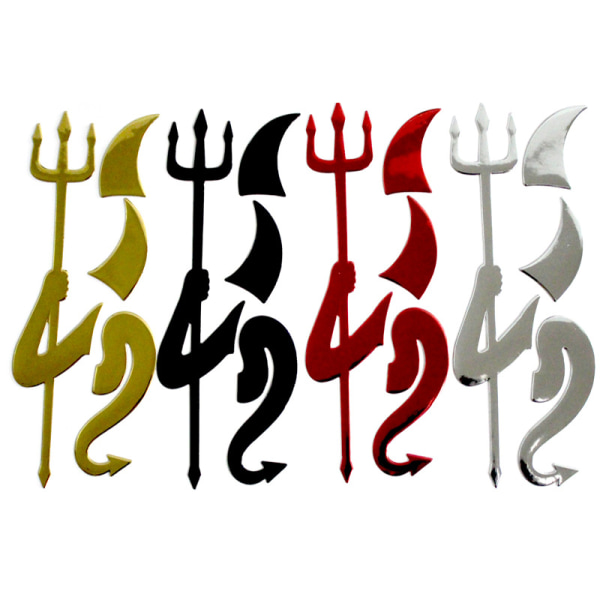 2 stk 3D Bilsticker Imp Bilsticker Personlig Bilsticker Vand