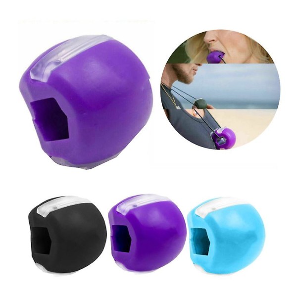3 Pak Silicone Masseter Tyggebold Ansigtsmuskel Kæbe og Nakke DXGHC
