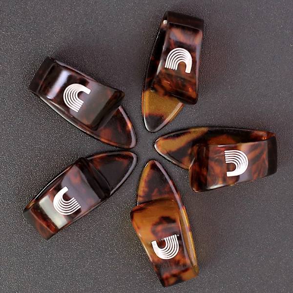 5CSH6-5-pack med 5 stora gitarrplock DXGHC