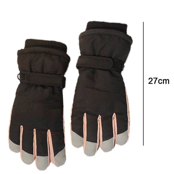 Winter Snow Gloves Waterproof Ski Fleece Lined Windproof Warm Glo