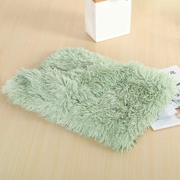 Fluffy Plush Dyr tæpper Dobbeltsidet Super Blød Varmt a DXGHC