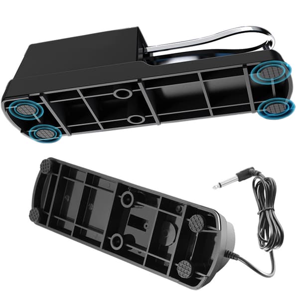 Pianostøttepedal, elektronisk orgel, elektrisk pianosynthesizer