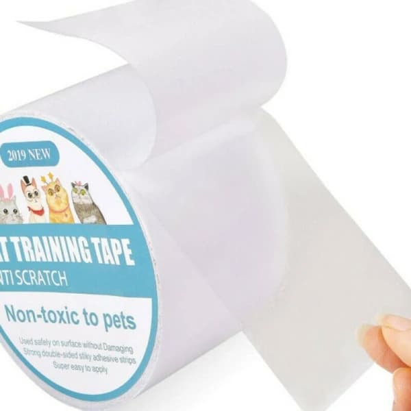 Husdyr Kat Anti-Scratch Tape Rulle Sofa Sofa Møbelbeskyttelse 3m-6.35cm