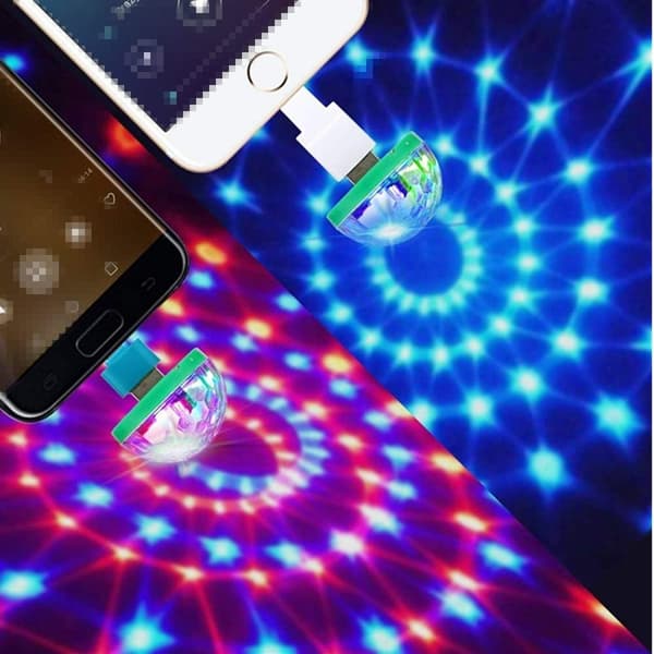 USB Mini Disco Ljus, Scen DJ Ljus, Boolian, Magic Ball Ljus