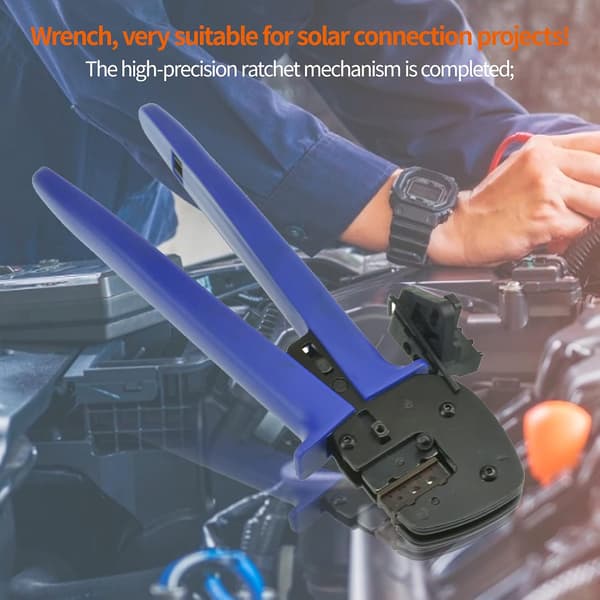 MC Solar Krympeværktøj, A-2546B MC4 Krympe Tang Solpanel Co