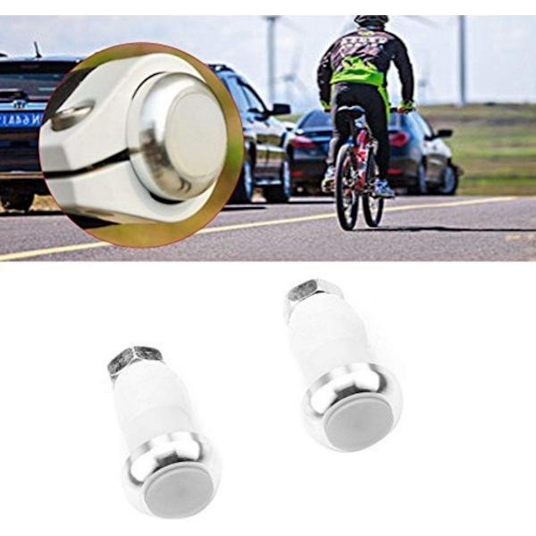 Par Cykelblinkers (Silverfärg) Riktningsblinkers L