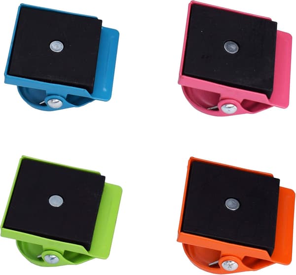 16 Farvede Multifarvede Magnetiske Klips, Magnetisk Køleskab Wh DXGHC