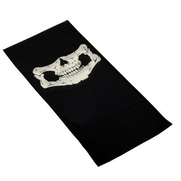 3st Halloweenmasker Skräckskalle Hakmask Skelettspökhandskar