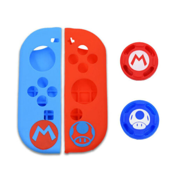 Silikonmyk deksel for Nintendo Switch Oled Joycon Skinbeskyttende