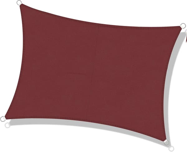 Vädertålig polyester solsegel UV-skydd trädgård, terrass