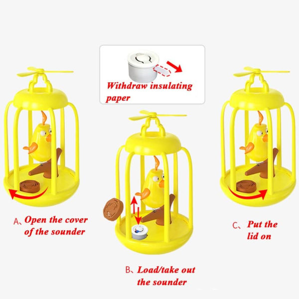 Interaktive Kattelegetøj til Indendørs Katte Fuglebur Elektrisk Tumbler Til