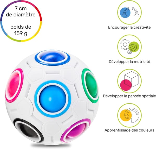 Regnbue Magic Ball I Aktivitets- og Udviklingsspil I Magic Rain
