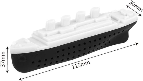 Tomme poser Silikon Te Teudstyr Titanic Formet Te Infuser Si