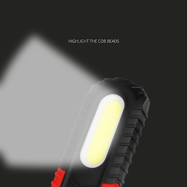 Laderbar LED arbeidslys, COB front-LED inspeksjonslys med