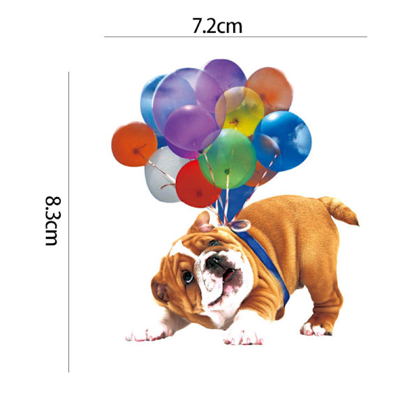 2 st Bilhängande Dekorationer Färgglada Ballonger Bilinredning Deco