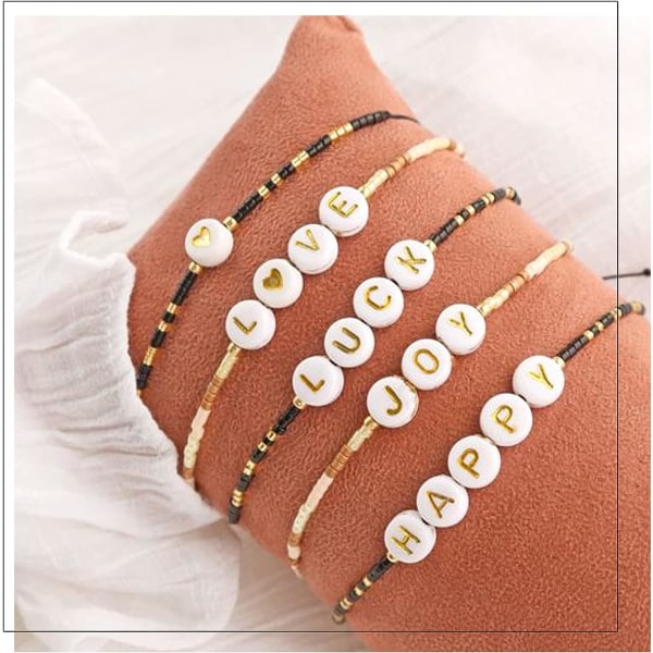 （200st) Akrylpärlor Bokstavsalfabetet runda pärlor Charm Beads Ac