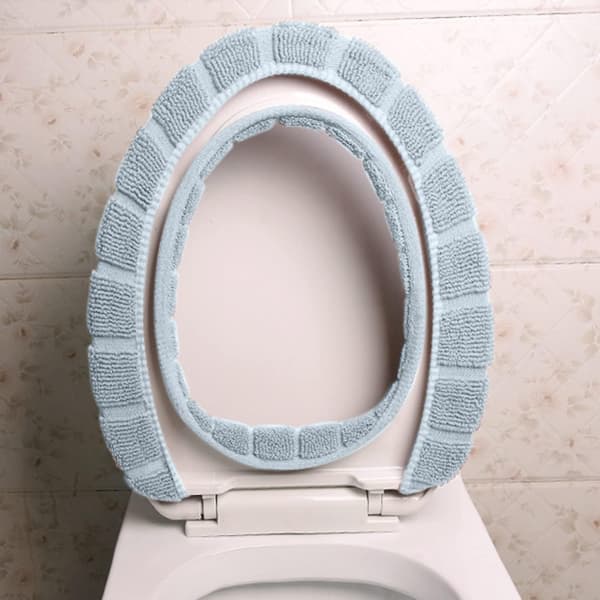 2-pack Toalettlock, Mjuk, Varm och Elastisk, Mjuk och Fluffig