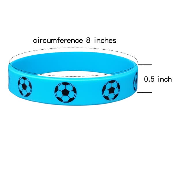 4-pack (Armband för män, kvinnor & tonåringar, Silikon Gummiband